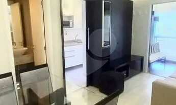 Imagem 2: Apartamento para locação mobiliado no Campo Belo com 1 suíte 1 vaga e lazer