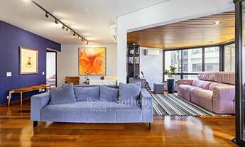 Imagem 2: Apartamento iluminado com planta ampla e vista para área arborizada