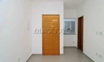 Imagem 2: Apartamento para locação no Parque Mandaqui, 40m² com 2 dormitórios, sala, cozinha e 1 vag