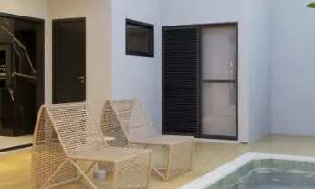 Imagem: Casa em fase de construção no Bairro