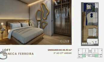 Imagem 2: Loft 46,93M² Ícone Connected Residence Centro