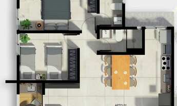 Imagem 3: Apartamento com 2 dormitórios à venda, 61 m² por R$ 339.900,00 - Tambauzinho - João Pessoa