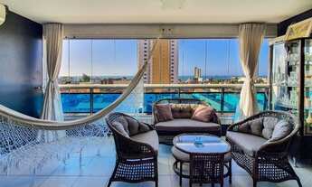 Imagem 4: Apto com vista mar na Praia de Iracema, projetado, 72m2 de área, 2 suítes, 2 vagas e lazer