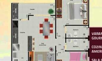 Imagem 4: Apartamento à venda no Parque Faber -2 dormitórios(1 suíte) lazer completo