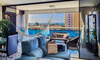 Imagem 3: Apto com vista mar na Praia de Iracema, projetado, 72m2 de área, 2 suítes, 2 vagas e lazer