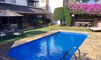 Imagem 4: Casa de condominio para locação em Alphaville com 4 suítes, piscina e excelente área de la