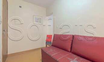 Imagem 7: Flat disponível locação ao lado do metrô Consolação com 38m², 1 dormitório e excelentes ac