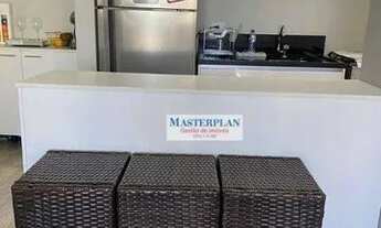 Imagem 2: Apartamento com varanda 44 m2 a.u - 1 dormitório - 1 vaga - R. Soberana - Brooklin