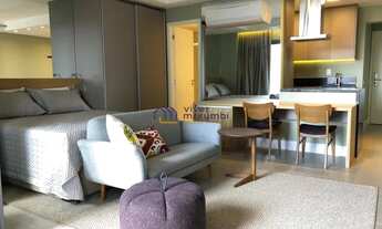 Imagem 2: Apartamento studio mobiliado 43,3m2 para locação no Brooklin