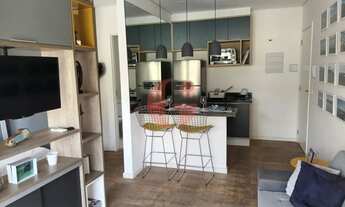 Imagem 3: Apartamento mobiliado para locação com 1 dormitório e 1 vaga de garagem - 37 m² no Centro