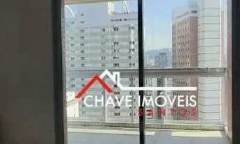 Imagem 3: Apartamento com 1 dormitório para alugar, 46 m² por R$ 6.000,02/mês - Boqueirão - Santos/S