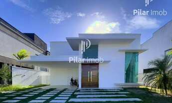 Imagem 2: Casa com 4 dormitórios para alugar, 293 m² por R$ 12.500/mês - Cidade Alpha - Eusébio/CE