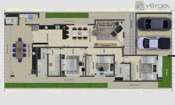 Imagem 6: Casa com 3 dormitórios à venda, 153 m² por R$ 829.000 - Shalimar - Lagoa Santa/MG