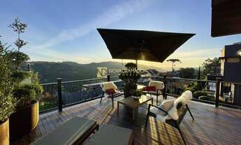 Imagem 3: Casa com 4 dormitórios à venda, 328 m² por R$ 3.580.000 - Alphaville - Gramado/RS