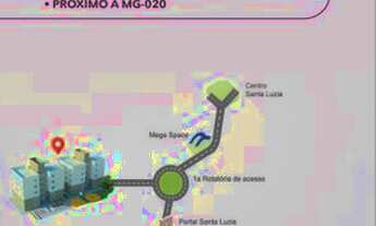 Imagem 7: Apartamento para venda com 44 metros quadrados com 2 quartos em Santa Rita - Santa Luzia