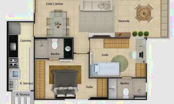 Imagem 5: Apartamentos a venda no Costa Mare