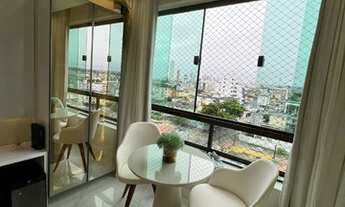 Imagem 4: Apartamento super luxuoso com 3 quartos, varanda, piso porcelanato, móveis planejados, ele