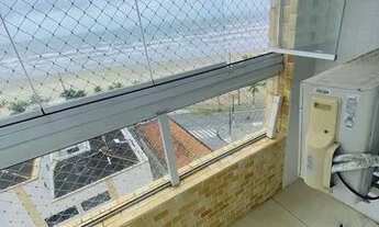 Imagem 1: Apartamento Vista Mar 3 dorm, Ocian, PG - R$ 568 mil, Cod:rod