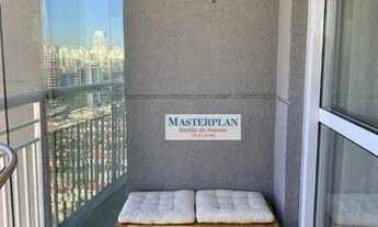 Imagem 6: Apartamento com varanda 44 m2 a.u - 1 dormitório - 1 vaga - R. Soberana - Brooklin