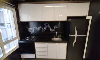 Imagem 2: Aluga-se apto semi-mobiliado na melhor região do Jardins. 1 dormitório 1 vaga. Super refin