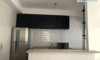 Imagem 2: Apartamento com 1 dormitório para alugar, 47 m² por R$ 4.546,30/mês - Alphaville - Barueri