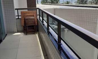 Imagem 2: Apt a Beira mar do BESSA. tipo flat Mobíliado.locacao anual.<br>wats.83.98687.6202