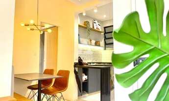 Imagem 3: QUARTO E SALA COM ÁREA REFORMADO E MODERNIZADO