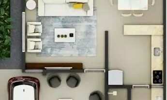 Imagem 2: Lançamento na Planta Casa Térrea com 02 Suítes no Araçagy TR210897 ARA-Q4TB6