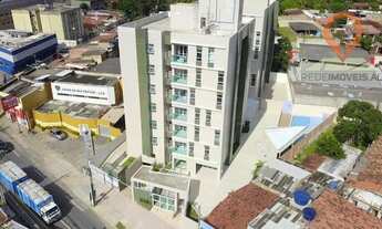 Imagem 2: Apartamento com 3 dormitórios à venda, 71 m² por R$ 367.564,50 - Barro Duro - Maceió/AL