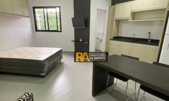 Imagem 2: Apartamento estudio 100% mobiliado com 1 dormitório à venda, 29 m² por R$ 215.000 - Vila P