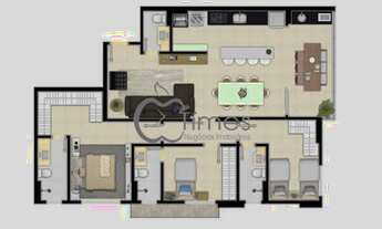 Imagem 6: Apartamento com 3 quartos no Inspirare - Bairro Setor Marista em Goiânia