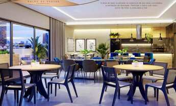 Imagem 6: Apartamento amplo em construção com 2 suítes no bairro estreito na parte plana em Florianó