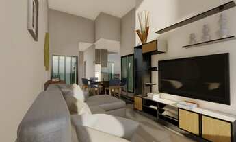 Imagem 4: Linda Casa em Condomínio Fechado 03 Dorm. ( 01 Suite) + Área Gourmet " Aceita Apto at