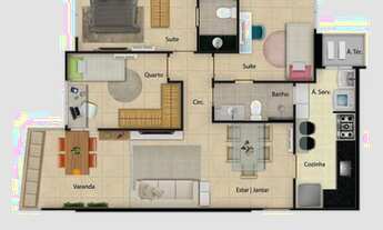 Imagem 3: Apartamentos a venda no Costa Mare