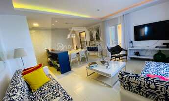 Imagem 3: Apartamento com 1/4, suíte, vista mar, totalmente mobiliado, varanda, 1 vaga, no Rio Verme