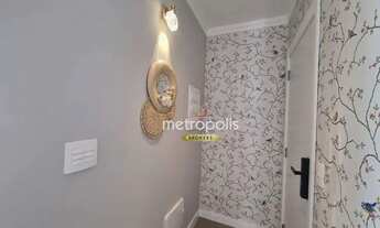 Imagem 2: Apartamento com 3 dormitórios para alugar, 68 m² por R$ 6.255,63/mês - Cerâmica - São Caet