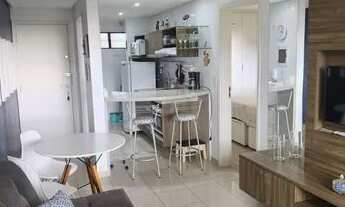 Imagem 4: Apartamento aluguel por temporada, próximo a praia, quarto e sala