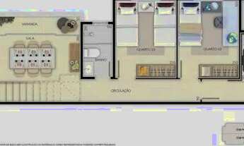 Imagem 4: Cobertura à venda, 3 quartos, 1 suíte, 2 vagas, Palmeiras - Belo Horizonte/MG