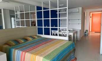Imagem 3: Apartamento 1 quarto todo mobiliado na beira mar com todas as taxas inclusas