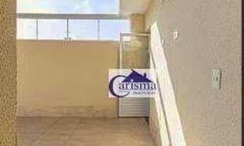 Imagem 7: Cobertura com 2 dormitórios para alugar, 92 m² por R$ 2.465,00/mês - Vila Floresta - Santo