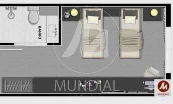 Imagem 8: Apartamento (flat) 1 dormitórios/suite, portaria 24hs, lazer, elevador, em condomínio fech