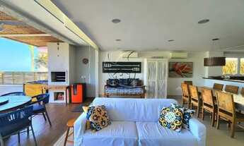 Imagem 4: Casa de condomínio fechado frente ao mar com 4 suítes e piscina privativa