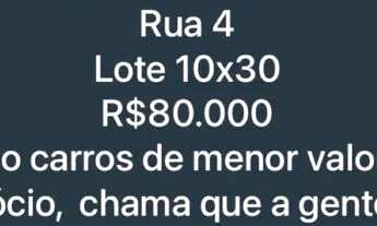 Imagem: Lote 26 setembro rua 4