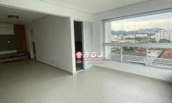 Imagem 3: Apartamento com 2 dormitórios para alugar, 72 m² por R$ 4.970,00/mês - Campo Grande - Sant