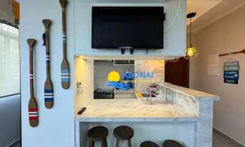 Imagem 3: Apartamento beira-mar 2 dormitórios Astúrias Guarujá