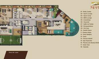 Imagem 7: 14 - MONTE MERU NA PENÍNSULA - 3 SUÍTES COM 135M² E 141M² NA MELHOR LOCALIZAÇÃO DA ILHA