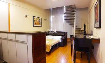 Imagem 6: Flat de 1 quarto com varanda para locação na Savassi!