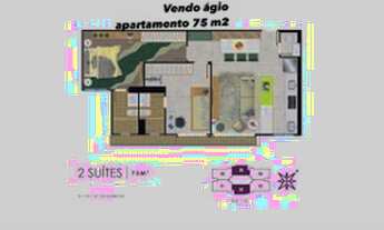 Imagem 2: Apartamento 75 m2 com 2 suítes em Setor Bueno - Goiânia - Goiás