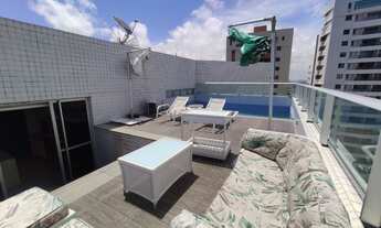 Imagem 5: Cobertura duplex com 340m2 de bom gosto, mobiliada e equipada, 3 vagas, piscina priv. acei