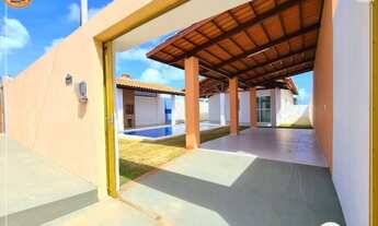 Imagem 2: Casa com piscina a venda 3 quartos pertinho de tudo o que voçe precisa